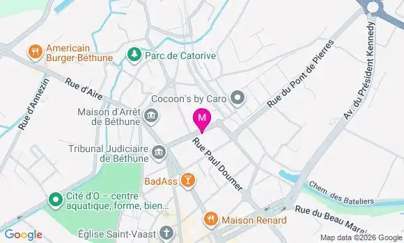 Localisation Mtre Leleu Florentin