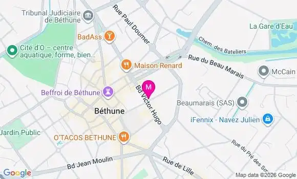 Localisation Mtre Merlin Alexis