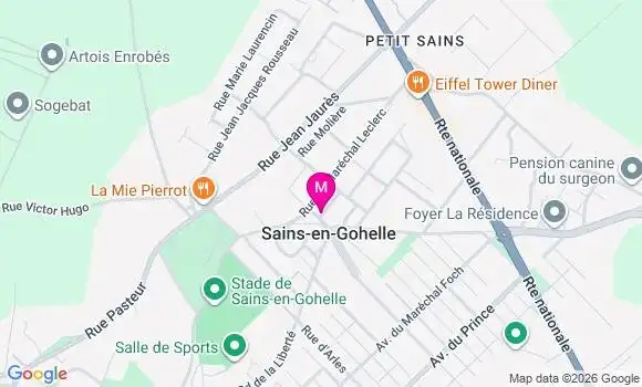 Localisation Mtre Parmentier Chebaro Tarecq