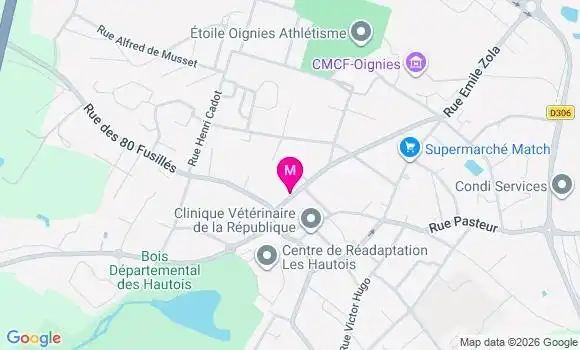 Localisation Mtre Philippe Sophie