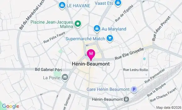 Localisation Mtre Vandrepotte Tiffany