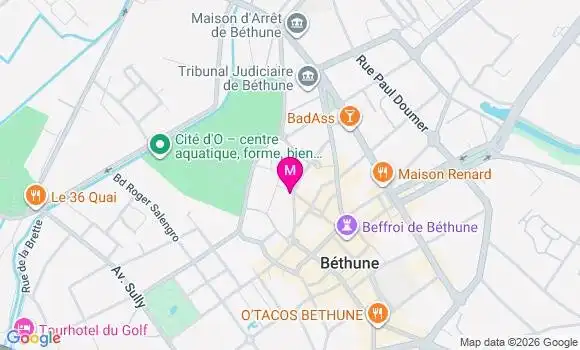 Localisation Mtre Vanhamme Sophie