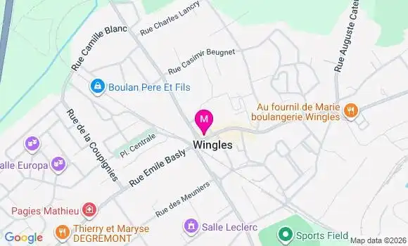 Localisation Mtre Wattez Bouquet Philippine