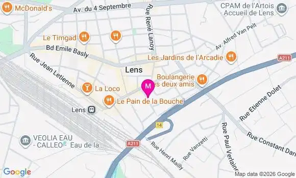Localisation Mtre Zehnder Alexandre