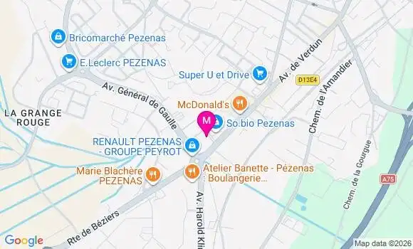 Localisation Mtre Alranq Tonin