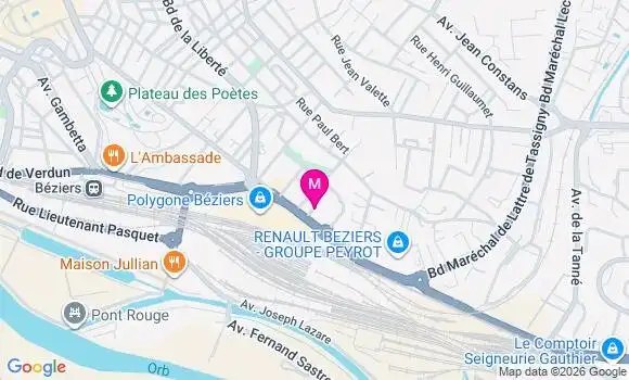 Localisation Mtre Equin Benjamin