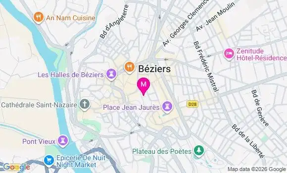 Localisation Mtre Nougaret Fischer Fleur