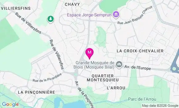 Localisation Mtre Chollet Julie