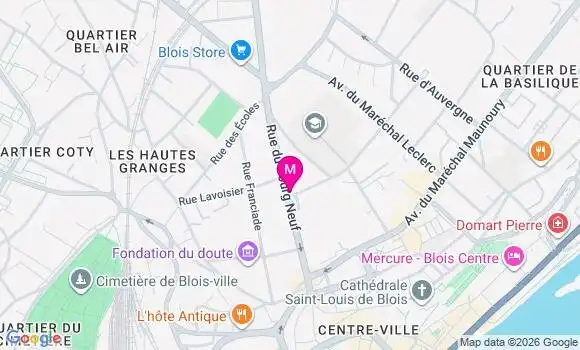 Localisation Mtre Durand Anne