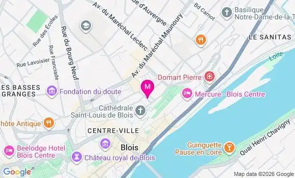 Localisation Mtre Regnier Vinciane