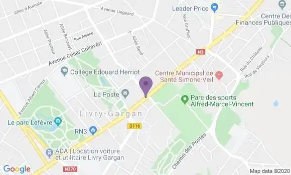 Localisation Mtre Vaslin Jacques