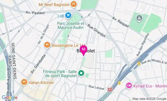 Localisation Mtre Attal Johanna