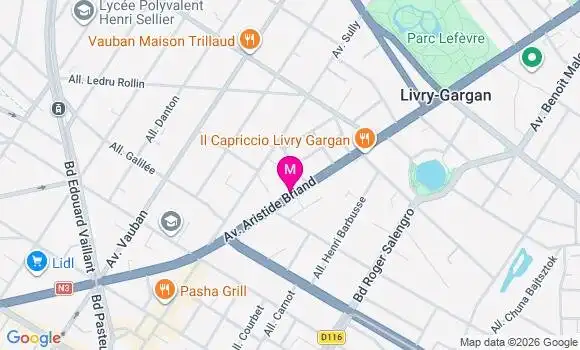 Localisation Mtre Barreau Sabrina