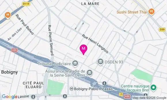 Localisation Mtre Benrabah Yannis