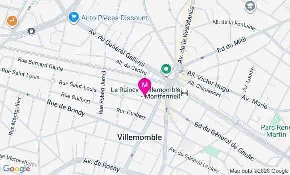 Localisation Mtre Charles Garniel Rebecca