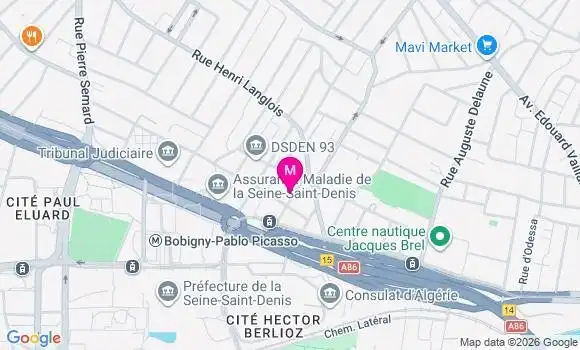 Localisation Mtre Dabbech Hamida