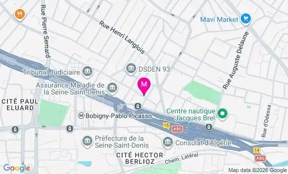 Localisation Mtre Dakhli Chaouki