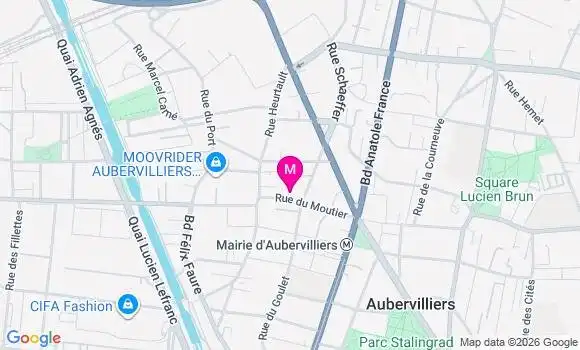 Localisation Mtre Garnier Clotilde