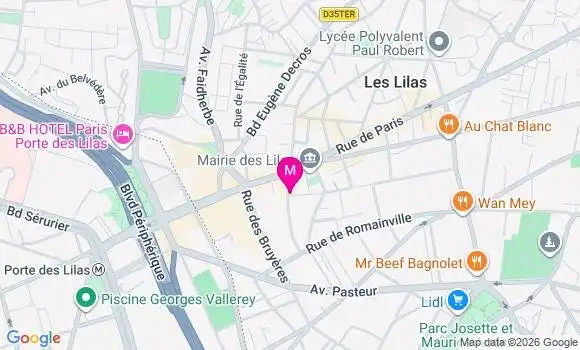 Localisation Mtre Grolleau Marion