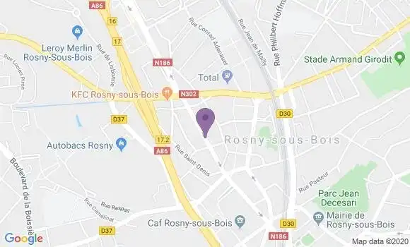 Localisation Mtre Waret Sylvie