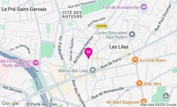 Localisation Mtre Leclerc Jean Baptiste