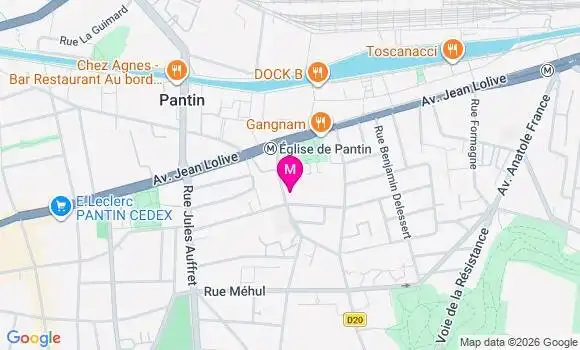 Localisation Mtre Mouillet Emma