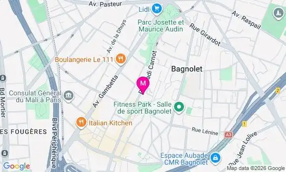 Localisation Mtre Nabier Marion