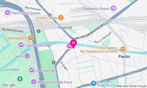 Localisation Mtre Pinchaux Perrine
