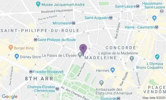 Localisation Mtre Essienne Henri Olivier