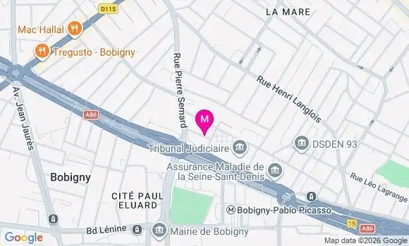 Localisation Mtre Samama Samuel Isabelle