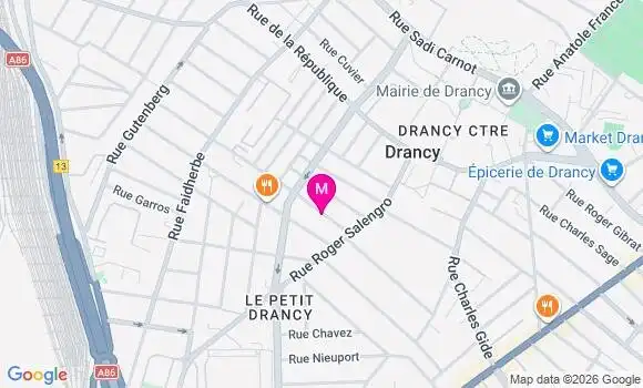 Localisation Mtre Tandia Diaby