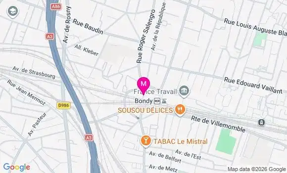 Localisation Mtre Volfinger Marc