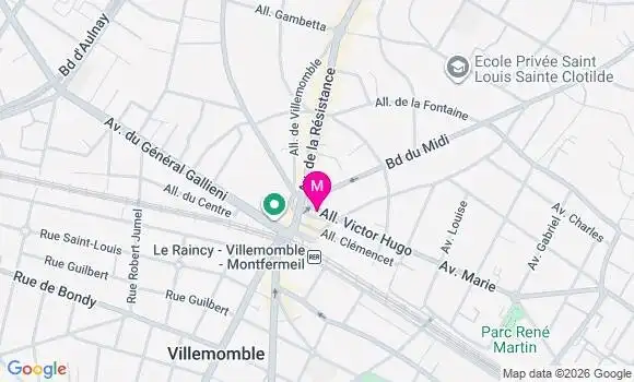 Localisation Mtre Zerad Isabelle