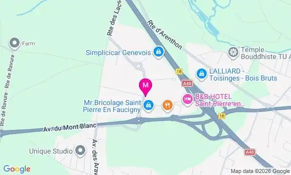 Localisation Mtre Hilaire Marjorie