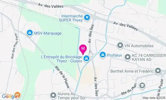 Localisation Mtre Sepulveda Jonathan