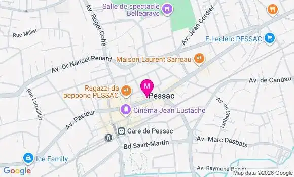 Localisation Mtre Armand Dubourg Valérie