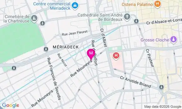 Localisation Mtre Arriuberge Genséric