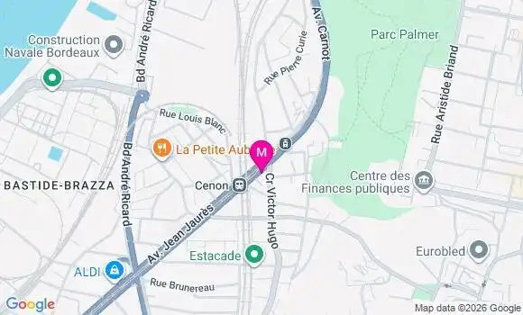 Localisation Mtre Bastien Audrey