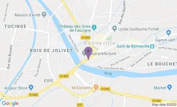 Localisation Mtre Blanc Pierre