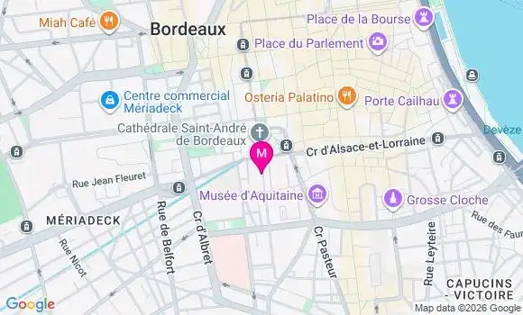 Localisation Mtre Berthier Dubourg Victoire