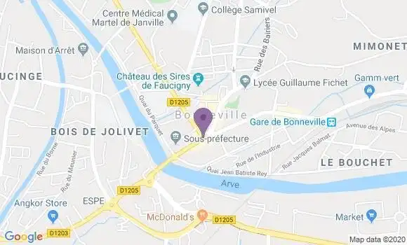 Localisation Mtre Boggio Isabelle