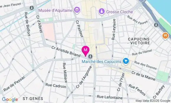 Localisation Mtre Binet Delphine