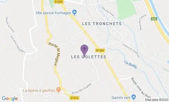 Localisation Mtre Chambel Nathalie