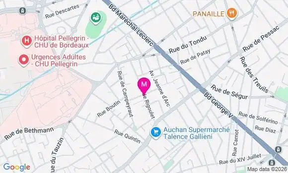 Localisation Mtre Cimenta Camille