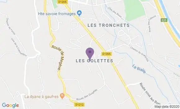 Localisation Mtre Chambel Bernard