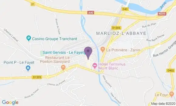 Localisation Mtre Chantelot Xavier