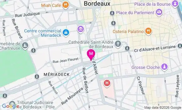 Localisation Mtre Debril Quentin