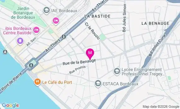 Localisation Mtre Delpech Thibault