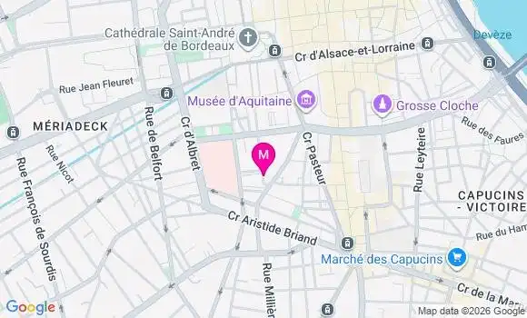 Localisation Mtre Desvergnes Laura
