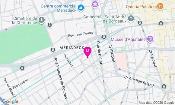 Localisation Mtre Dubos Bruno